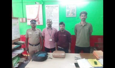 கஞ்சா கிடங்கு  ஆன ஜோலார்பேட்டை இரயில் நிலையம்!