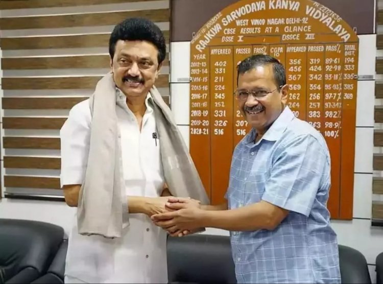 மைடியர் கெஜ்ரிவால் பட்டாசு வெடிக்க விடுங்க:-கடிதம் எழுதிய மு.க.ஸ்டாலின்!!