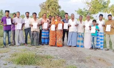 விவசாயிகளின் அனுபவ இடத்தை அமுக்க பார்க்கும் சமூக விரோதிகள்!