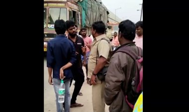 இறங்குவதற்கு முன் பிகில் அடித்த கண்டக்டர்! அவசர புத்தி அரசு ஓட்டுநர்! முதியவர் படுகாயம்!