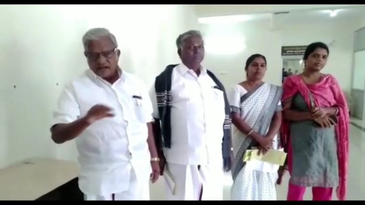 திமுக தலைவரை எதிர்த்து திமுக எம். எல். ஏ. மறுமகள் ஆர்பாட்டம்!
