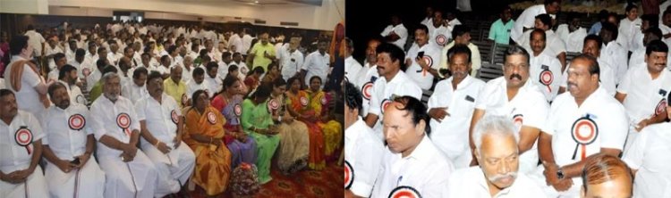 பண்ருட்டி ராமச்சந்திரன் தலைமையில் ஓ.பி.எஸ். போட்டிக் கூட்டம்!