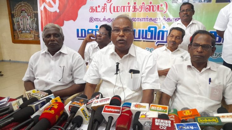 திமுகவுடன் தான் கூட்டணி:-அடித்துச் சொல்லும் மார்க்சிஸ்ட் கம்யூனிஸ்ட் கட்சி!