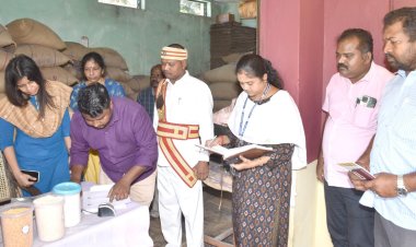 நியாய விலைகடை முறைகேடை கண்டுபிடித்த கலெக்டர் காயத்ரி!