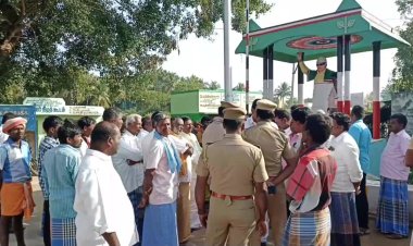 எம்.ஜி.ஆர் சிலை உடைப்பு பதற்றம்!