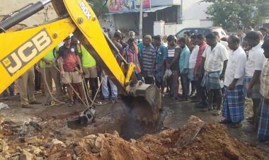 பசு மாட்டினை உயிருடன் மீட்ட தீயணைப்பு வீரர்களுக்கு மக்கள் பாராட்டு!