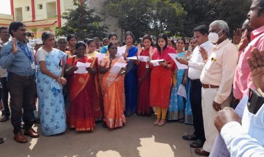 குழந்தை திருமணத்தை தடுப்போம்:- ஆட்சியர் துவங்கிவைத்த பேரணி!