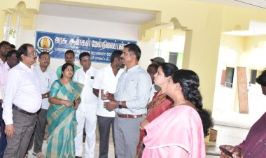 முதல்வரை வரவேற்க தயாராகும் மாவட்ட நிர்வாகம்!