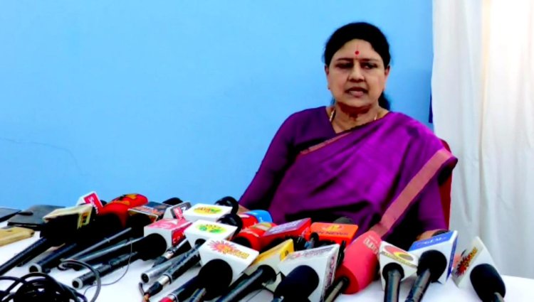 நாடாளுமன்ற தேர்தல் வருவதற்குள் அதிமுக ஒன்றினையும்! வி.கே.சசிகலா பரபரப்பு பேட்டி!