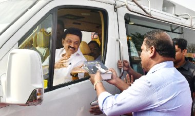 நறுவீ மருத்துவமனை சார்பில் முதலமைச்சருக்கு வரவேற்பு!