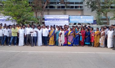 திருவாரூர் V.A.O.க்கள் கொந்தளிப்பு! செவி சாய்க்காத அதிகாரிகள்!