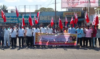 அரசுகளை கண்டித்து ஆர்ப்பாட்டமோ ஆர்ப்பாட்டம்!