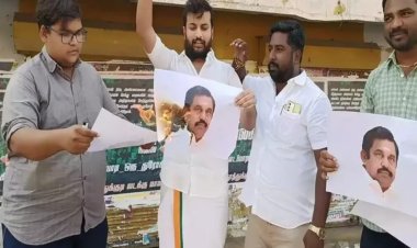 “எடப்பாடி துரோகி” போஸ்டரால் பரபரப்பு!  இரட்டை இலை - தாமரை முறிவா?