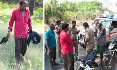 சிக்கன் பிரியாணிக்காக காக்காவை சுட்ட வாலிபர்!