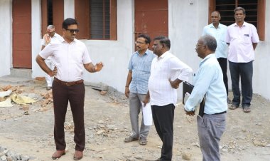 சீக்கிரமாக வேலையை முடிங்க! ஆட்சியர் உத்தரவு!