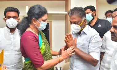 ஓ.பி.எஸ். என்னை விரைவில் சந்திப்பார் சசிகலா பரபரப்பு பேட்டி!