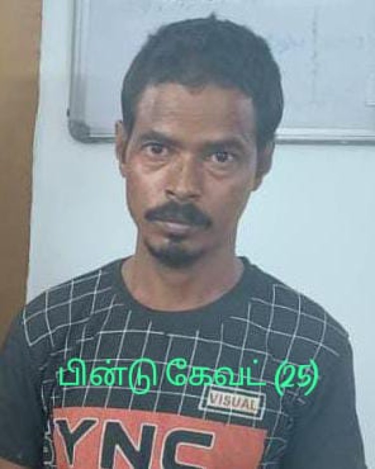 வீட்டுக்குள் கஞ்சா வளர்த்த பீகாரி கைது!