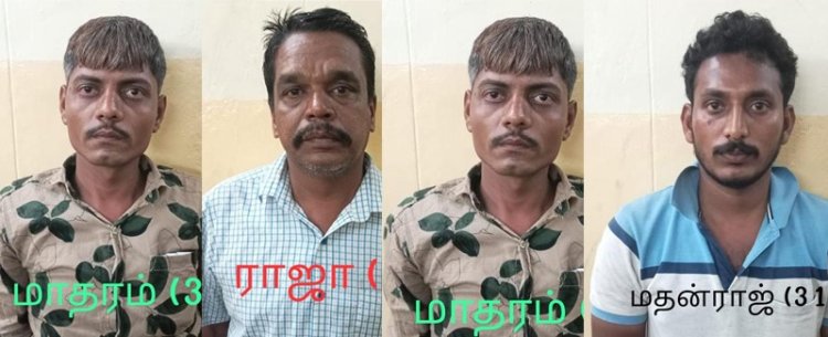 அடேங்கப்பா.... சூலூர் பகுதியில் 735 கிலோ குட்கா!