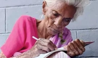 கேரளாவில் 108 வயது பாட்டி பரிட்சையில் 100க்கு 97 மதிப்பெண்கள் பெற்றார்!