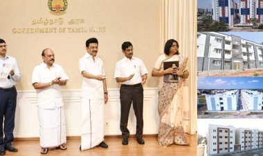 284.32 கோடி ரூபாய்:- 2828 குடியிருப்புகள்! முதல்வர் முகஸ்டாலின் திறந்து வைத்தார்!