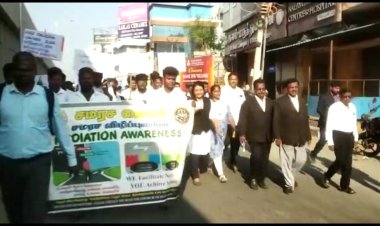 வழக்கே வேண்டாம் சமரசமே போதும்:-வலியுறுத்தி ஊர்வலம்!