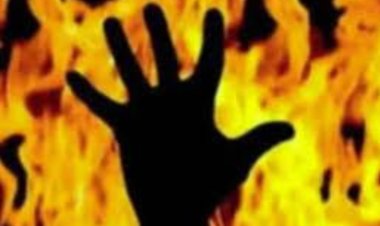 கணவனை பெட்ரோல் ஊற்றி எரித்த பாசக்கார மனைவி!