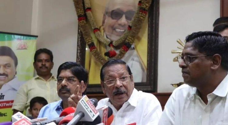 அண்ணாமலை எப்படி ஐ.பி.எஸ். ஆனார்? எப்படி அவரை போலீஸ் துறையில் சேர்த்தனர்! ஆர்.எஸ்.பாரதி கேள்வி!!