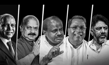 கர்நாடக தேர்தலில் கல...கல! சிதராமையாவுடன் மோதிக்கொண்ட பா.ஜ.க.வேட்பாளர்!