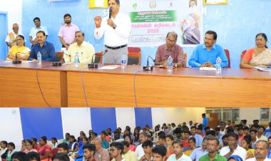 மருத்துவ படிப்புக்கு பின் பணம் ஒன்றே குறிக்கோளாக இருக்க கூடாது! வேலூர் ஆட்சியர் அட்வைஸ்!