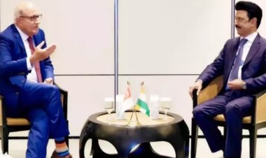 சிங்கபூர் அமைச்சருடன் பேச்சுவார்த்தை நடத்திய முதல்வர் ஸ்டாலின்!