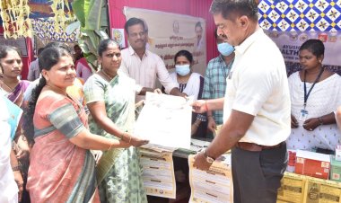 வட்டமடித்து ஆய்வு செய்த வேலூர் ஆட்சியர் பெ.குமாரவேல் பாண்டியன்!