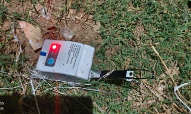 "வெதர்" பார்க்கும் கருவி தான் வானிலிருந்து விழுந்தது! பொதுமக்களே பயப்படாதீங்க என்கிறார் எஸ்.பி.!