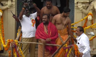 சிறப்பாக நடந்த ஜலகண்டீஸ்வரர் கோவில் கும்பாபிஷேகம்! சக்தி அம்மா பங்கேற்பு! போலிசார் மீது பக்தர்கள் அதிருப்தி!