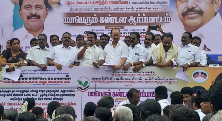தமிழகத்தில் கள்ளச்சாராயம் ஆறாக ஓடுகிறது! முன்னாள் அமைச்சர் காமராஜ் பேச்சு!!