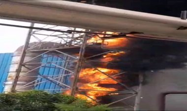 வேலூர் கூட்டுறவு சர்க்கரை ஆலையில் திடீர் தீவிபத்து! ரூ.2 கோடி நஷ்டம்!