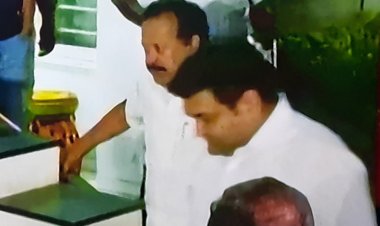 அமைச்சர் பொன்முடியும் அவரது மகனையும் அமலாக்க துறையினர் அழைத்துச் சென்றனர்! கைதா என பரபரப்பு!