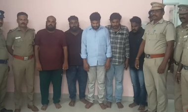 செம்மர கடத்தல்காரர்களை மடக்க முனைந்த தாதாக்கள்:-துரிதமாக  பிடித்த காட்பாடி டிஎஸ்பி அண்ட் டீம்!