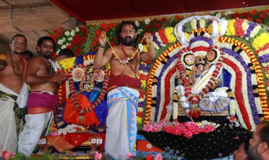 திரளான கன்னிப்பெண்கள் கலந்துகொண்ட திருக்கல்யாண வைபவம்!