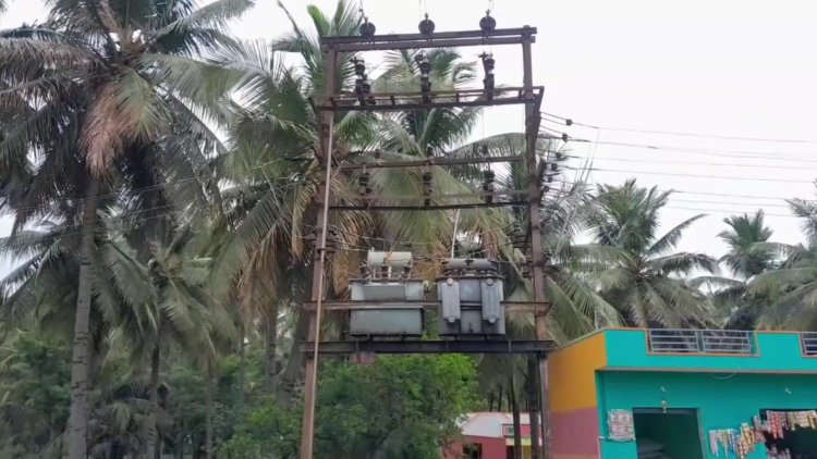 போலிஸ் கைதுக்கு பயந்து டிரான்பார்மரில் ஏறிய வாலிபர்!