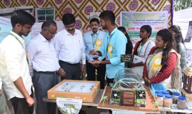 எஸ்.ஆர்.எம் பல்கலைக்கழகத்தில் வேளாண் பயிற்சி! ஆயிரகணக்கானோர் பங்கேற்பு!