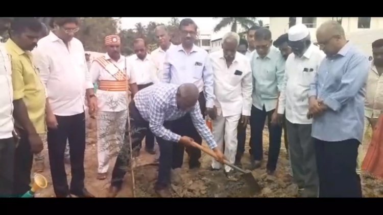 ஷூ கம்பெனியில் செடிகள் நட்ட கலெக்டர்!