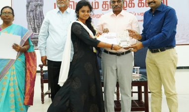 காதல் வீரம் கல்வி நம்முடைய அழகாக மலர்ந்திருந்தது! திருப்பத்தூர் ஆட்சியர் பேச்சு!ஊடகவியலாளர் கார்த்திக் செல்வம் பங்கேற்பு!!