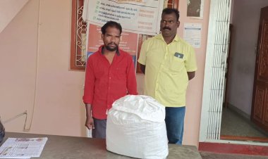 12 கிலோ கஞ்சா கடத்தி வந்த ஆந்திர நபர் கைது!