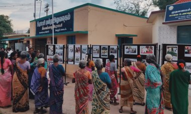  பி.ஆர். ஓ.அலுவலகம் சார்பில் புகைப்படக்கண்காட்சி! மக்கள் ஆர்வம்!!