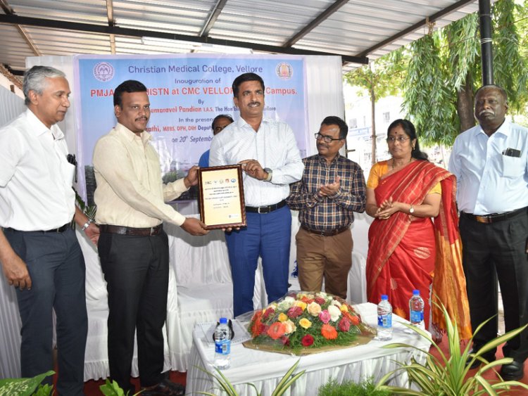 ஆரோக்கியமான சமுதாயத்தை ஏற்படுத்த சிந்தித்து செயல்பட வேண்டும்! சிஎம்சி விழாவில் ஆட்சியர் பேச்சு!