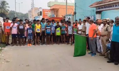 மாரத்தானை துவக்கிவைத்த ஆட்சியர்!