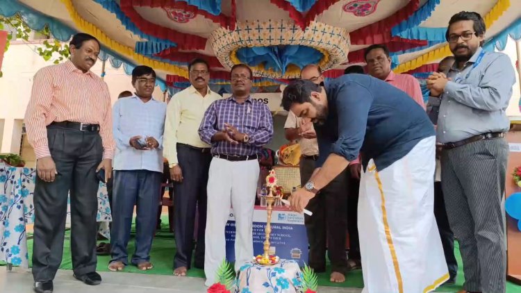 ரூ.23 லட்சத்தில் நவீன கழிப்பீடங்கள்! அரசு பள்ளியில் டெமினோஸ் கட்டி கொடுத்தது!