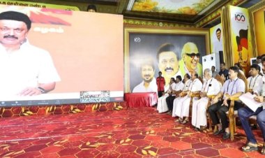 தமிழகத்துக்கு எந்த சிறப்பு திட்டத்தையும் கொண்டு வராமல் பாஜக அரசு வஞ்சிக்கிறது! மு.க.ஸ்டாலின் உரை!