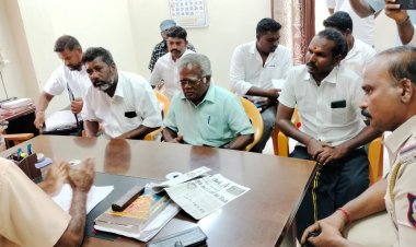 டிசி நிலங்களை மீட்க அல்வா கொடுக்கும் அதிகாரிகள்!