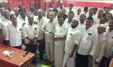 வியாபாரிகள் சங்கம் சார்பில் கட்டிட நிதி ரூ.10 லட்சம் வழங்க முடிவு:-கூட்டத்தில் சலசலப்பு.!!